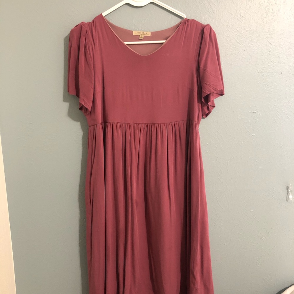 Mauve Midi Dress